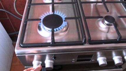 Gas stove breakdown