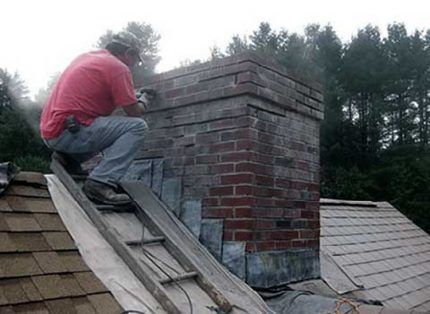 Chimney blockage