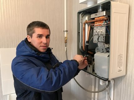 Gasman si boiler Rinnai