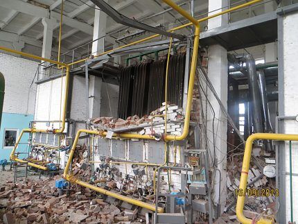 Kaligtasan ng sunog ng mga gas boiler house