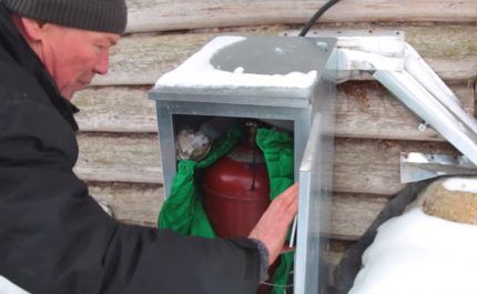 Insulation in the closet