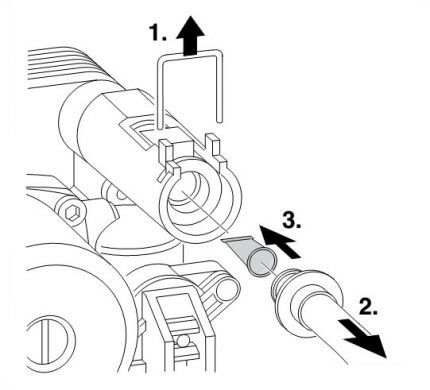 Filtre de purification d'eau intégré