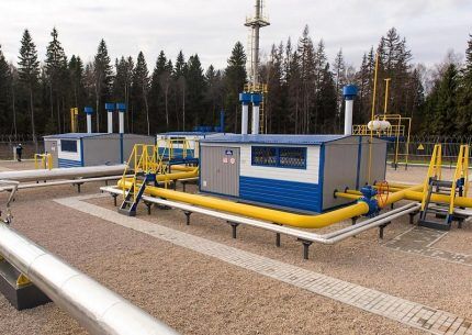 Gasverteilerstation neuen Typs