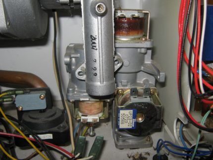 Repair of Daewoo gas boiler