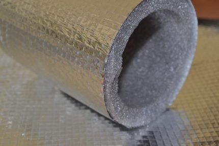 Polyethylene foam insulation 