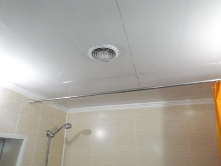 Ventilazione forzata nel bagno