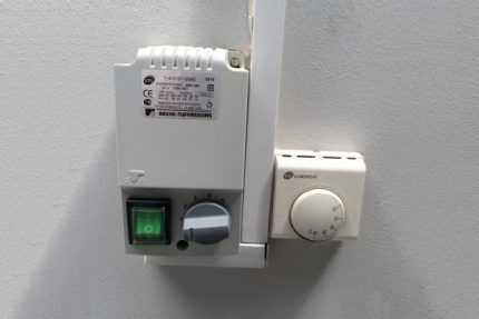 Amplasare separată a modulului de control și controler