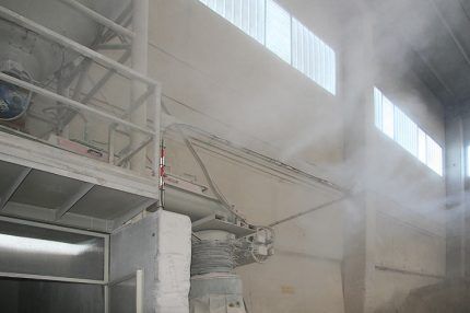 Fogging system sa produksyon