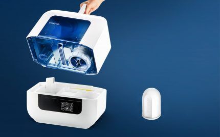 Nettoyage de l'humidificateur à ultrasons 