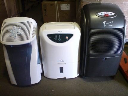 Room dehumidifiers