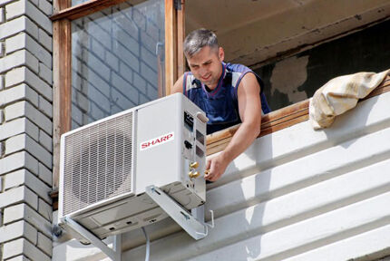 Doe-het-zelf demontage van de airconditioner