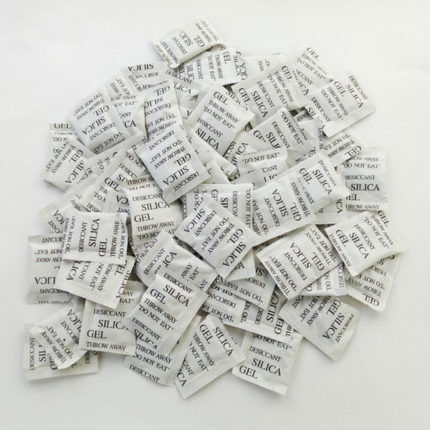 Silica gel sachets