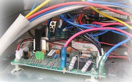 Control board for climate control equipment