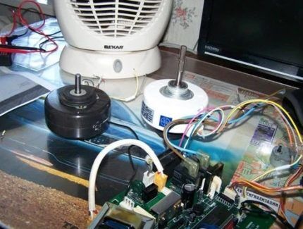 Remplacement du moteur du ventilateur