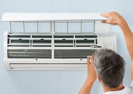 Self-maintenance of air conditioner