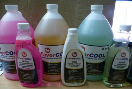 Air conditioner cleaning products