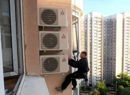 Outdoor air conditioner modules