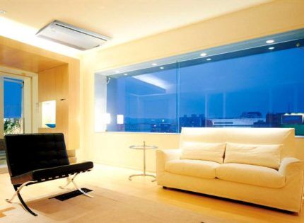 Floor-ceiling air conditioner 