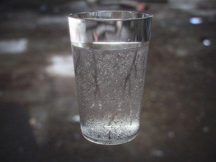 Verre d'eau