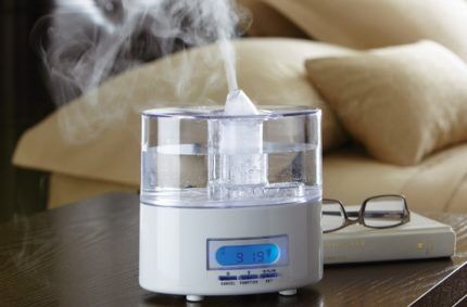 Humidificateur avec grand réservoir