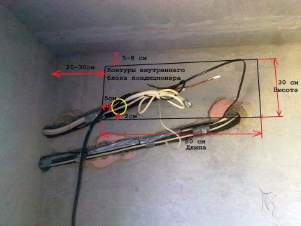 Indoor unit placement