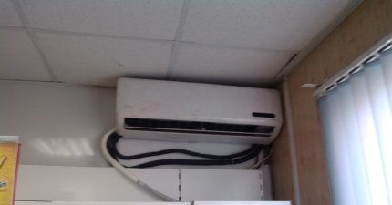 Terrible air conditioner installation