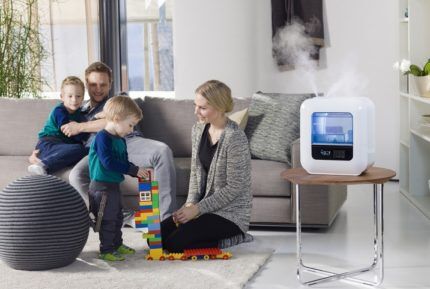 Humidifier for a large family
