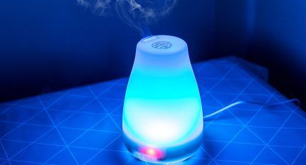 Humidifier with light