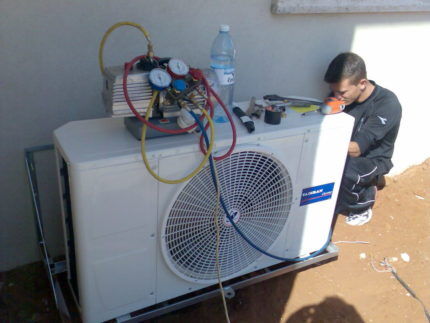 Paglisan ng air conditioner