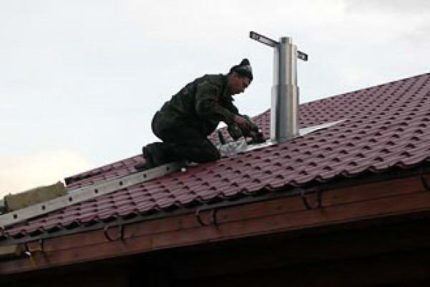 Roof fan installation