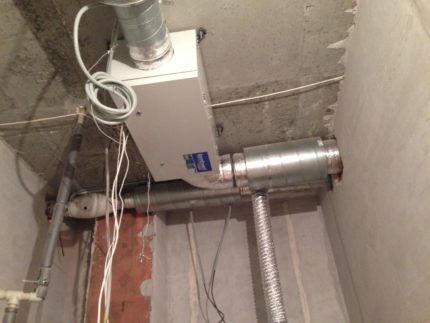 Supply ventilation unit