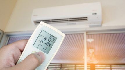 Allumer le climatiseur depuis la télécommande