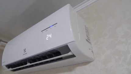 Electrolux air conditioner indoor unit