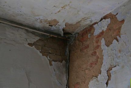 Example of a surface without primer