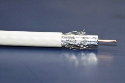 Coaxial cable RG 6 