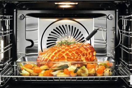 Volumetric electric oven