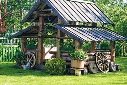 Rustic gazebo