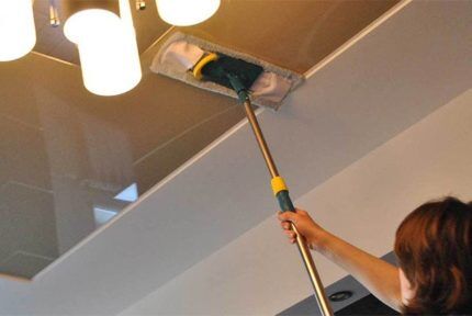 Tile ceiling care