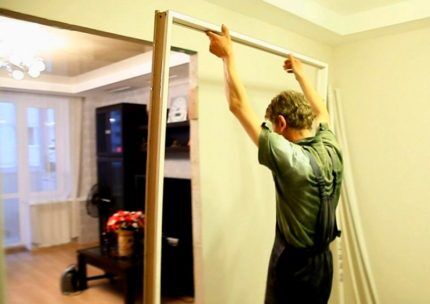 Do-it-yourself interior door installation