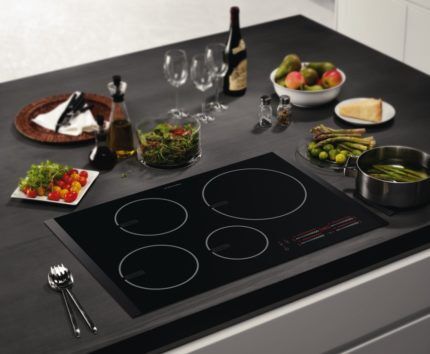 Black hob