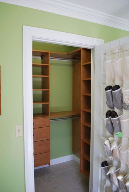 Dressing room in the pantry