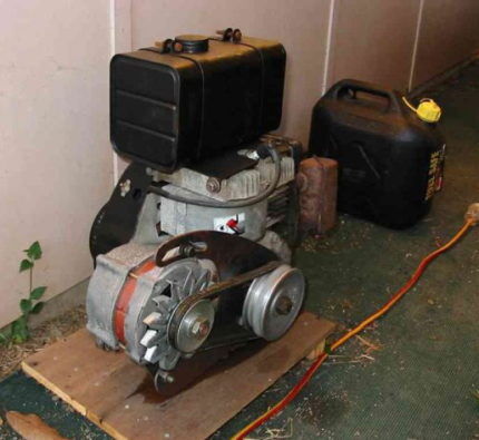 Placement of a homemade generator
