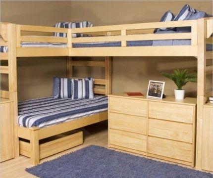 Bunk bed for family