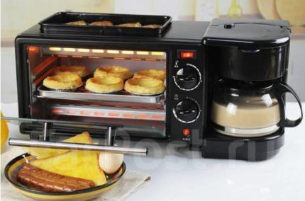 Modern mini-oven with original design