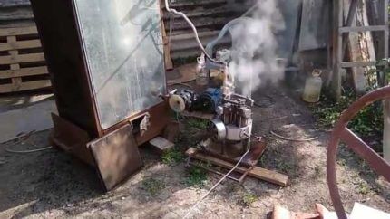 Homemade steam generator