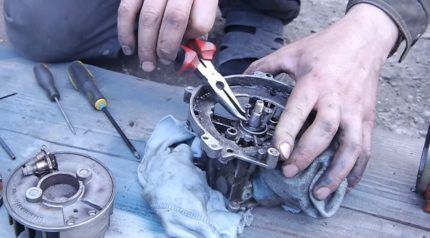 How to get the oil seal