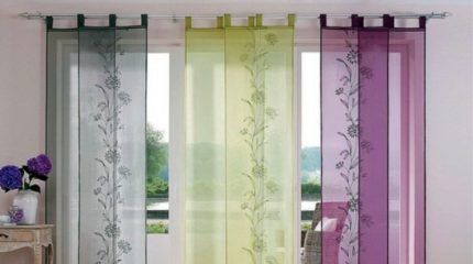 Japanese curtains