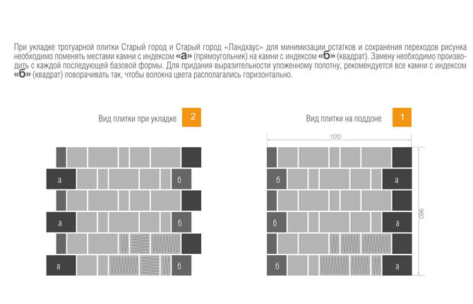 Methods for laying paving slabs Old Town