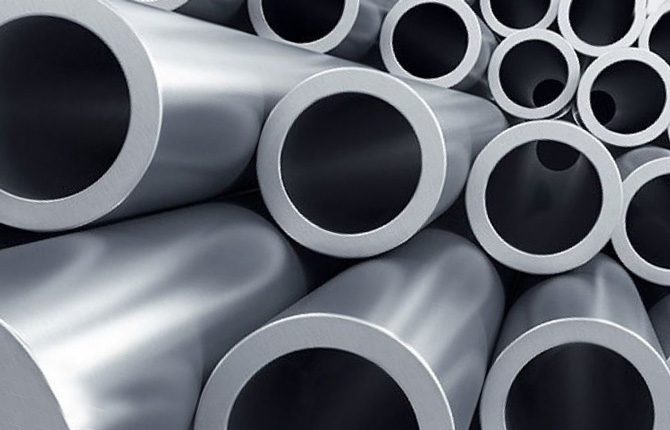 Thick-walled aluminum pipes