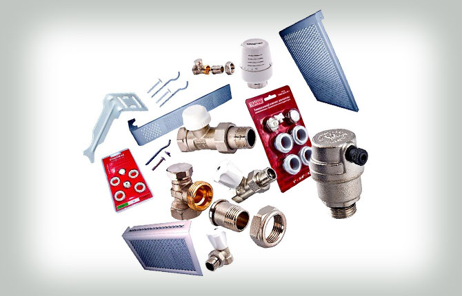 Accessories for heating radiators